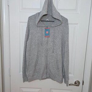 How Come Zip Up Hoodie Women Oversized Sweatshirt Long Sleeve Fall Outfit Light